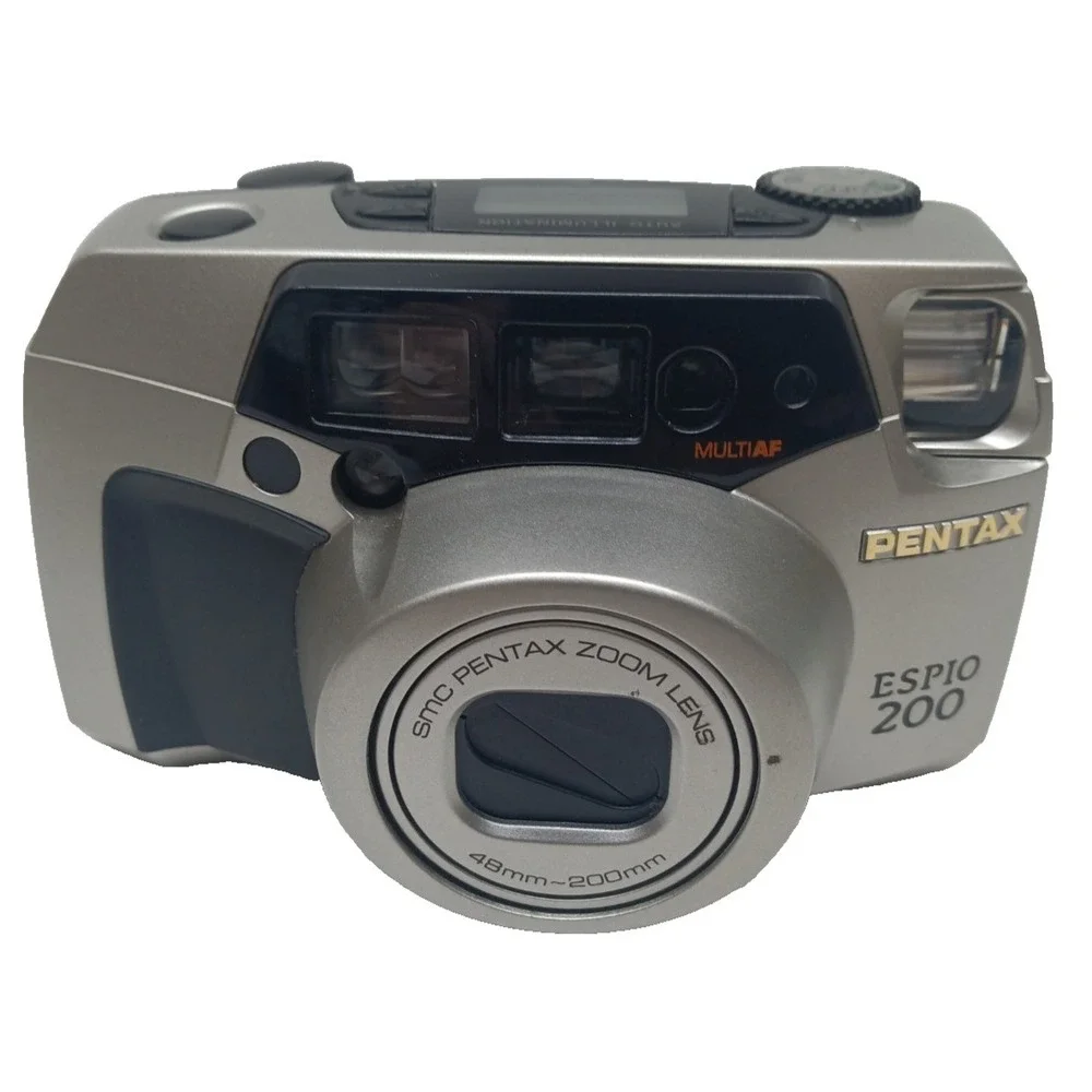 Pentax Espio 200 Point & Shoot 35mm Film Camera From Japan [SEE VIDEO]